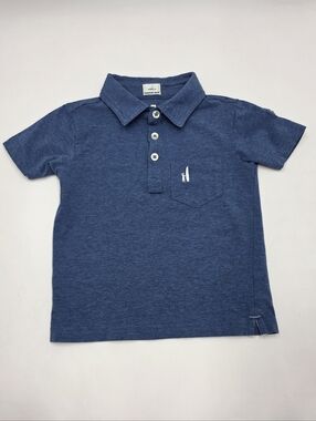 Johnnie-O boys' blue polo shirt size 4